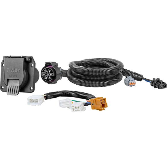 Curt 56226 For Select 05-C Frontier/XTerra/Pathfinder/Equator 7-Way T-Connector - Picture 1 of 7